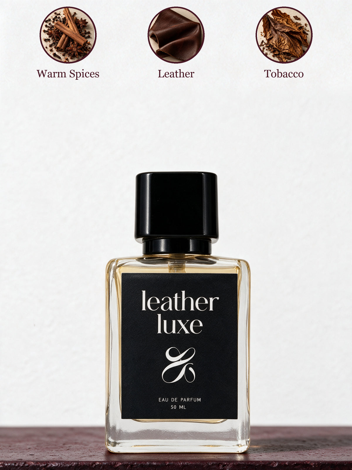 Alma leather luxe perfume